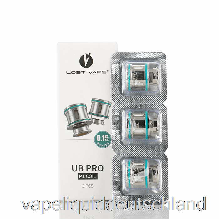 Verlorene Vape UB Pro Ersatzspulen 0,15 Ohm UB Pro P1 Spulen Vape Deutschland